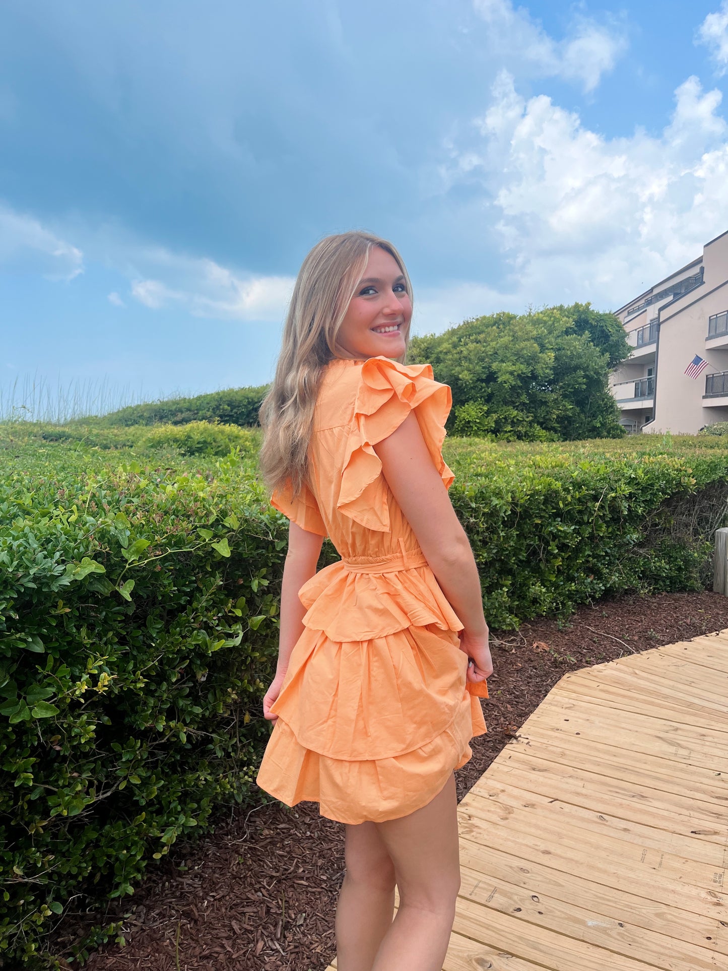 Dreamsicle mini dress