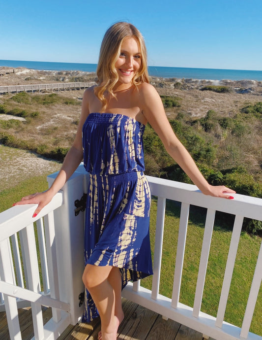 Boat Day Maxi Dress