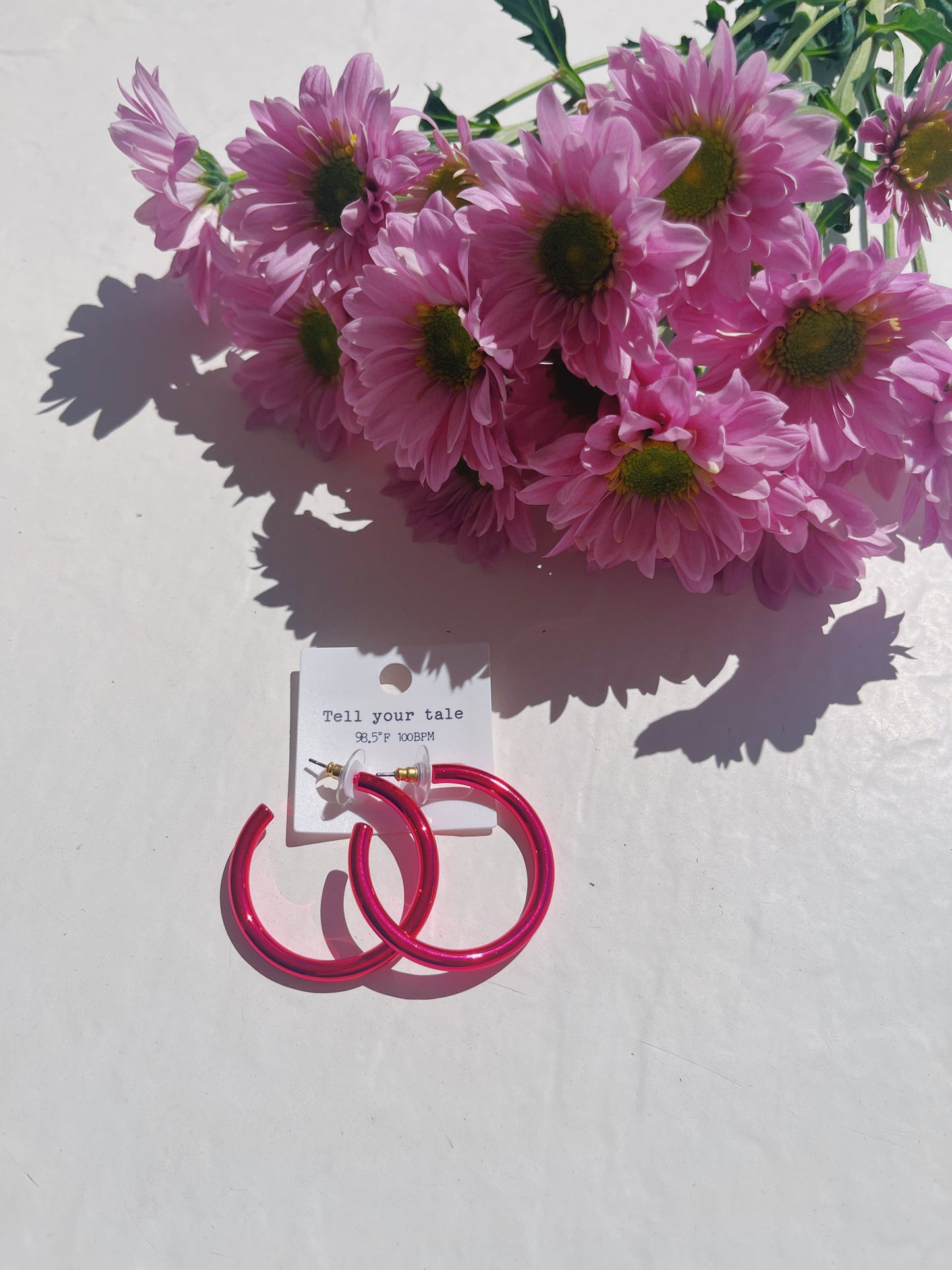Magenta Hoops